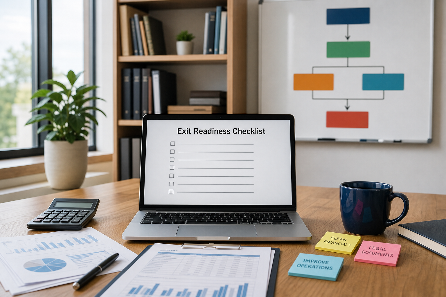 How to Prepare Your Business for Sale: A 12–24 Month Exit Readiness Checklist